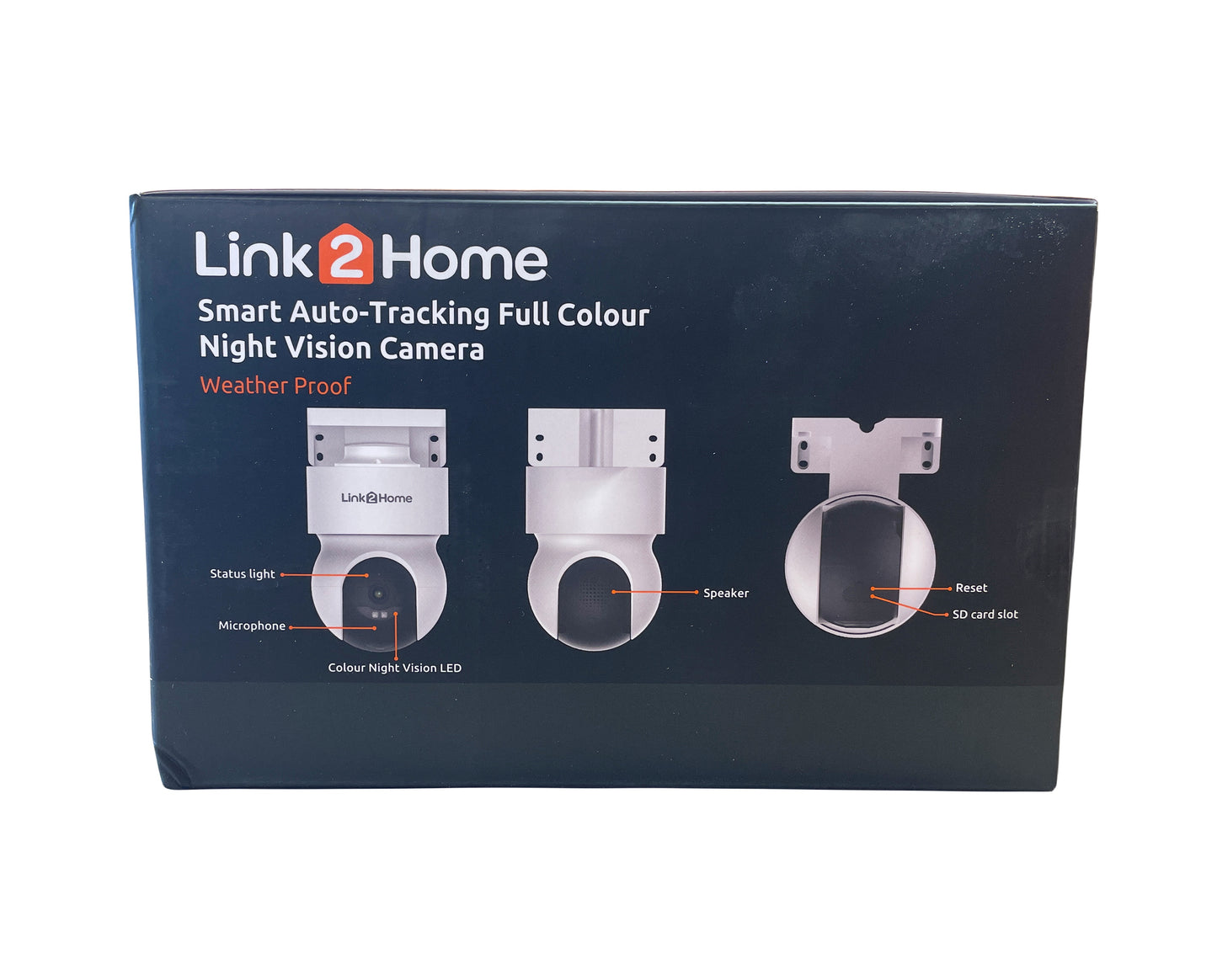 Link2Home ODRCAMPT2 Smart Outdoor Security Camera Full Colour Night Vision 1080p